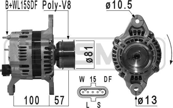 ERA 210913 - Alternator autospares.lv