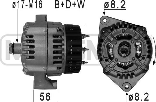 ERA 210984 - Alternator autospares.lv