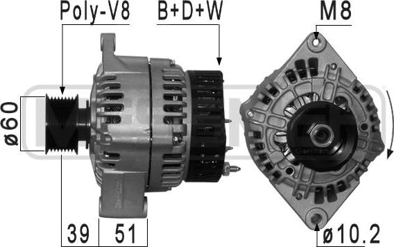 ERA 210986A - Alternator autospares.lv