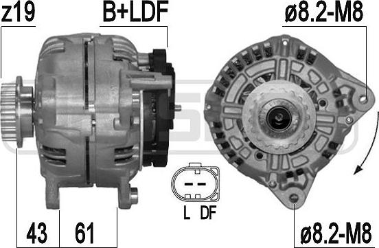 ERA 210929A - Alternator autospares.lv