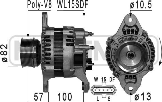 ERA 210920 - Alternator autospares.lv