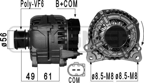 ERA 210927 - Alternator autospares.lv