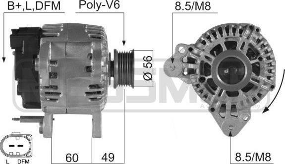 ERA 210496A - Alternator autospares.lv