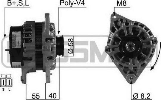 ERA 210492A - Alternator autospares.lv