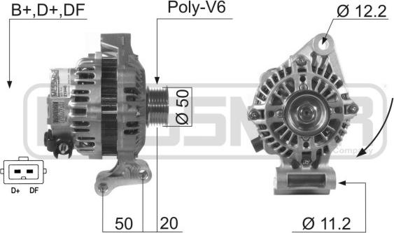 ERA 210448 - Alternator autospares.lv