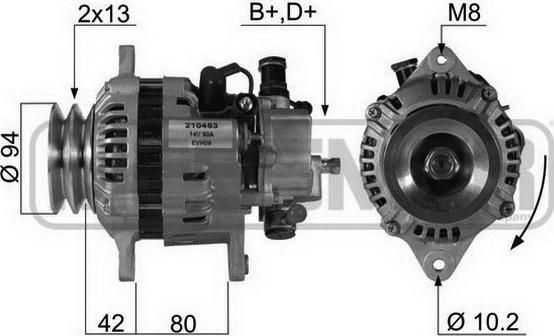 ERA 210453A - Alternator autospares.lv