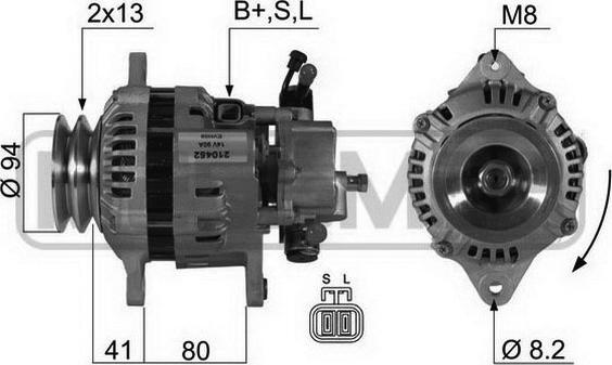 ERA 210452A - Alternator autospares.lv