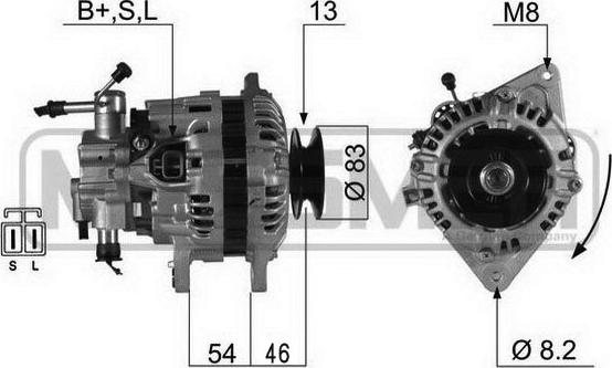 ERA 210462 - Alternator autospares.lv