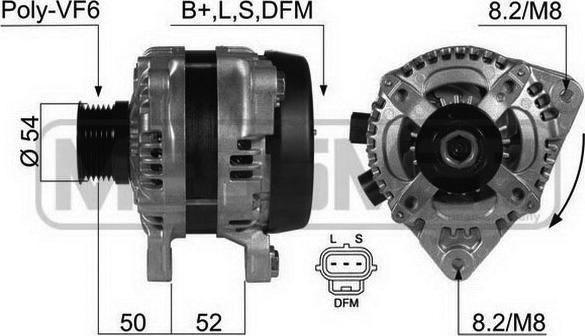 ERA 210404 - Alternator autospares.lv