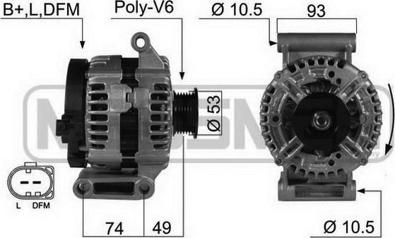 ERA 210419 - Alternator autospares.lv