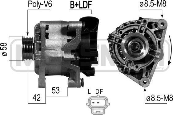 ERA 210411 - Alternator autospares.lv