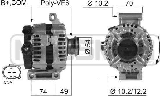 ERA 210428 - Alternator autospares.lv