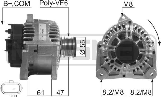 ERA 210477A - Alternator autospares.lv