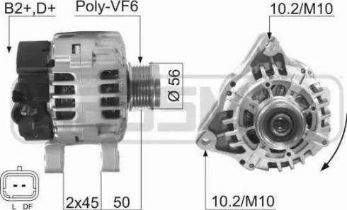 ERA 210599 - Alternator autospares.lv