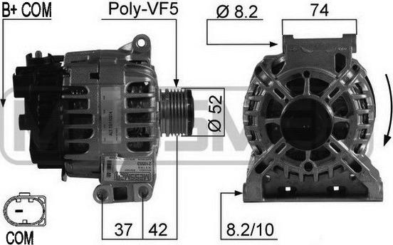 ERA 210553 - Alternator autospares.lv