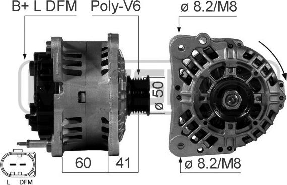 ERA 210568A - Alternator autospares.lv