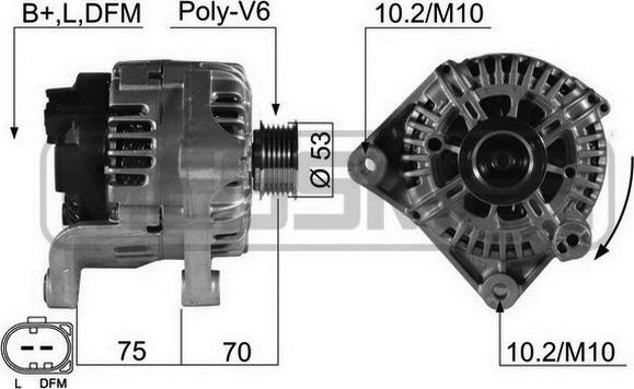 ERA 210506 - Alternator autospares.lv