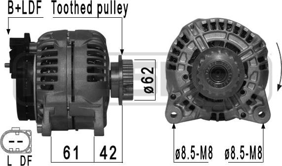 ERA 210581A - Alternator autospares.lv