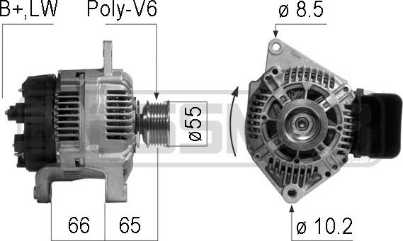 ERA 210534 - Alternator autospares.lv