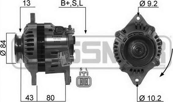 ERA 210532A - Alternator autospares.lv