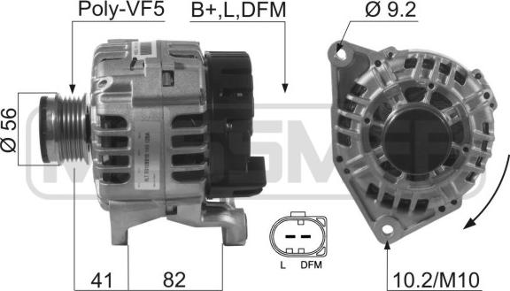 ERA 210524 - Alternator autospares.lv