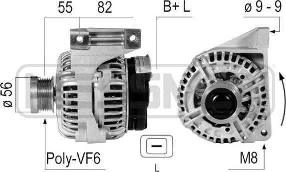 ERA 210528A - Alternator autospares.lv