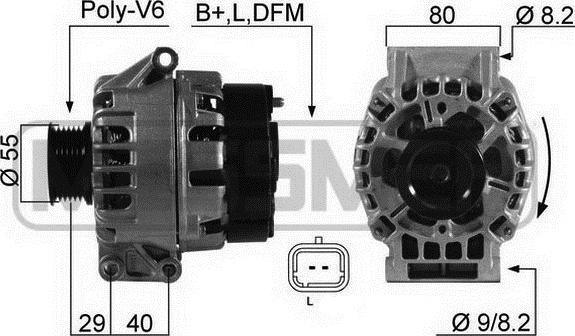 ERA 210523 - Alternator autospares.lv