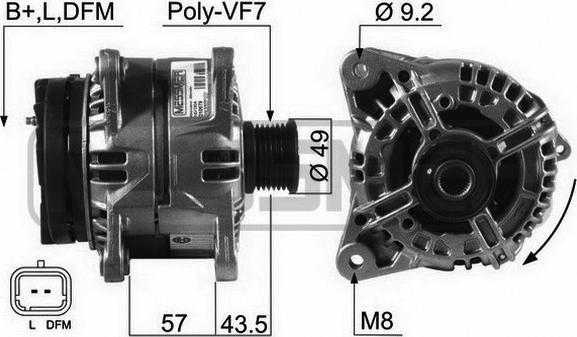 ERA 210579A - Alternator autospares.lv