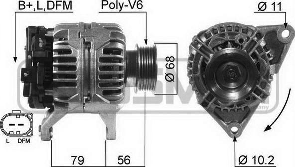 ERA 210572A - Alternator autospares.lv