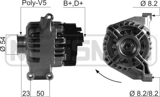 ERA 210661 - Alternator autospares.lv