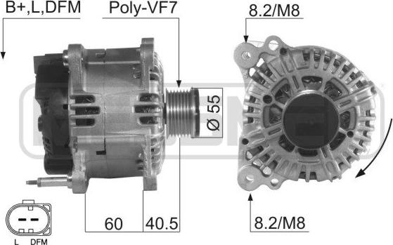 ERA 210606 - Alternator autospares.lv