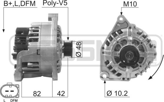 ERA 210600 - Alternator autospares.lv