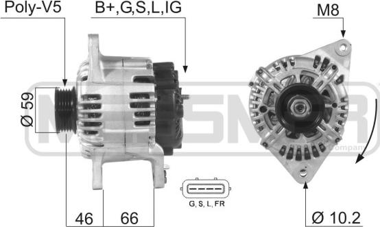 ERA 210611 - Alternator autospares.lv