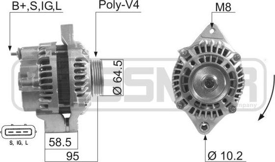 ERA 210613 - Alternator autospares.lv