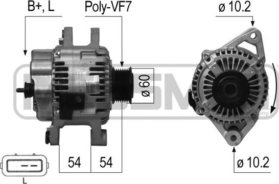 ERA 210678 - Alternator autospares.lv