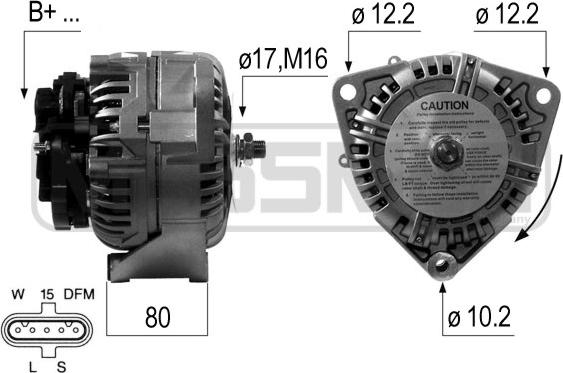 ERA 210673A - Alternator autospares.lv