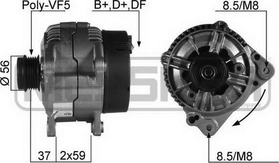 ERA 210097A - Alternator autospares.lv