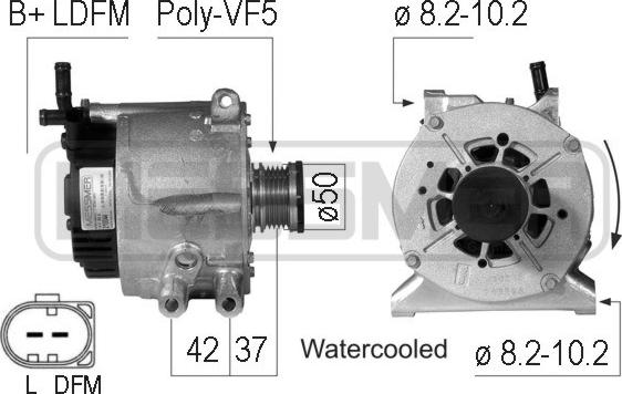 ERA 210044 - Alternator autospares.lv