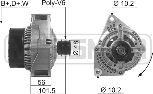 ERA 210042A - Alternator autospares.lv