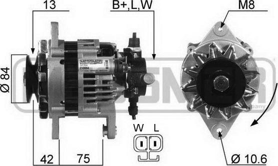 ERA 210064A - Alternator autospares.lv