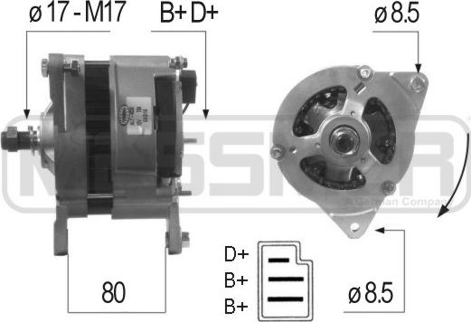 ERA 210060A - Alternator autospares.lv