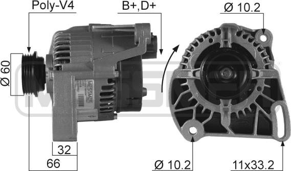 ERA 210019A - Alternator autospares.lv