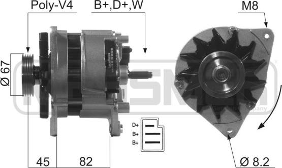 ERA 210085A - Alternator autospares.lv