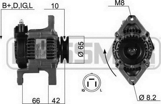 ERA 210039A - Alternator autospares.lv