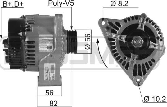 ERA 210036R - Alternator autospares.lv