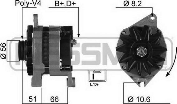 ERA 210073A - Alternator autospares.lv