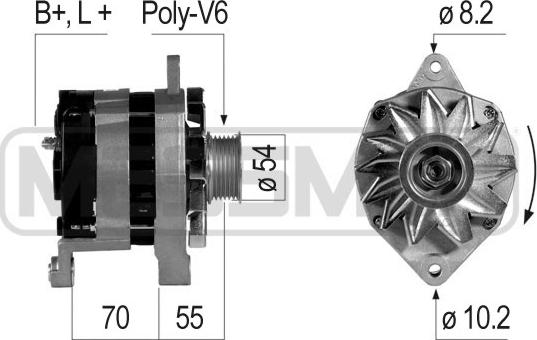 ERA 210072A - Alternator autospares.lv