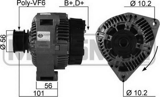 ERA 210198A - Alternator autospares.lv