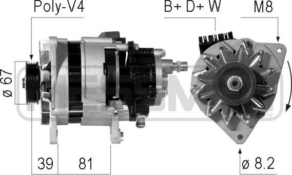 ERA 210154A - Alternator autospares.lv