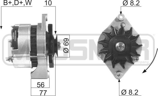 ERA 210156A - Alternator autospares.lv